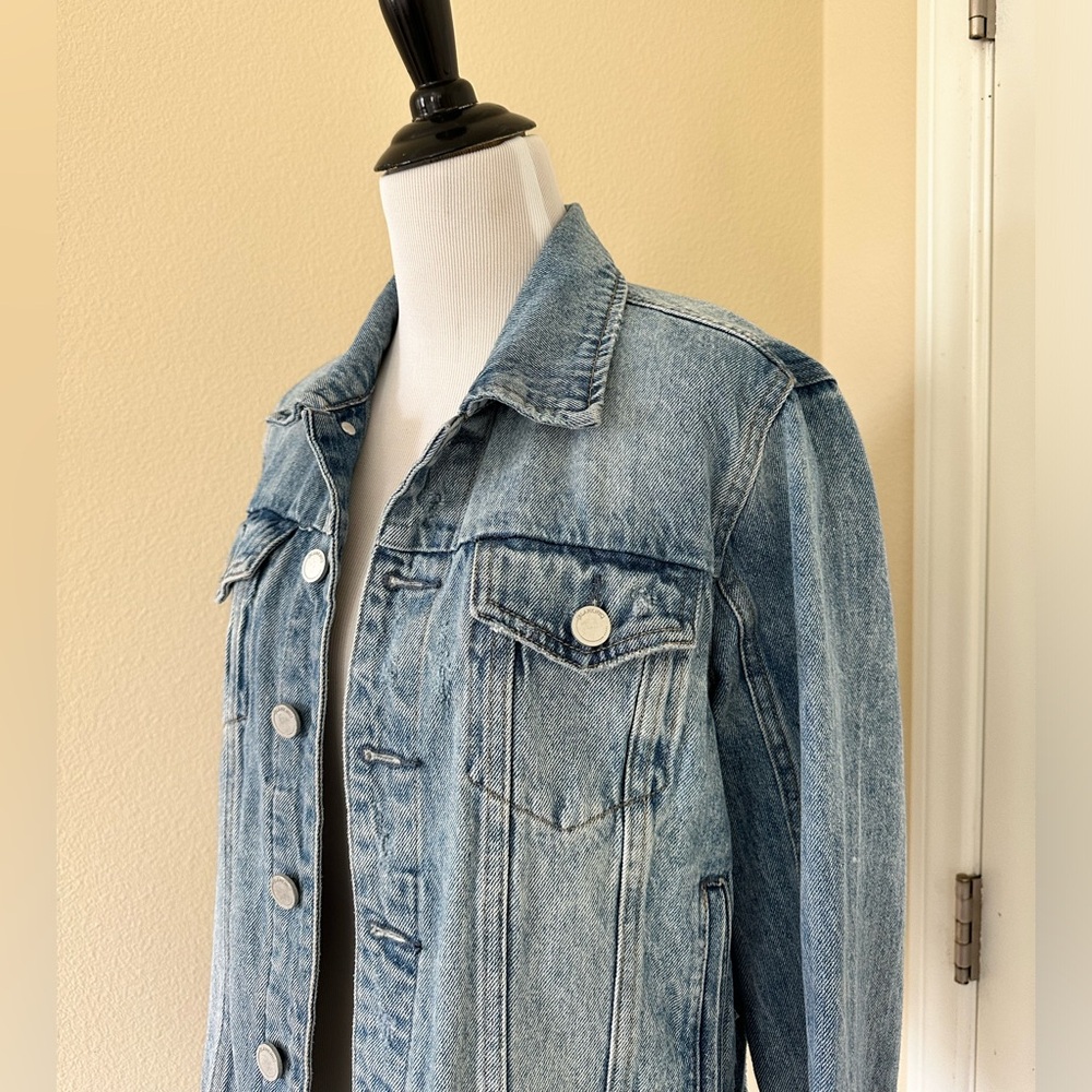 BLANK NYC Denim Jacket Women’s Size Medium - Picture 3 of 16